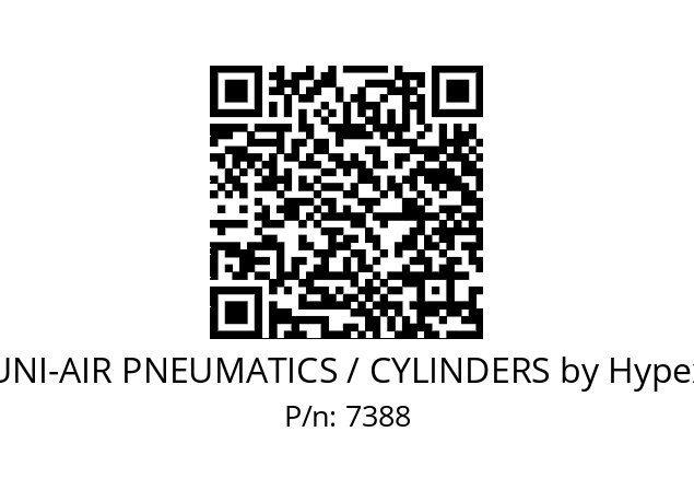  KH-9301NF UNI-AIR PNEUMATICS / CYLINDERS by Hypex 7388