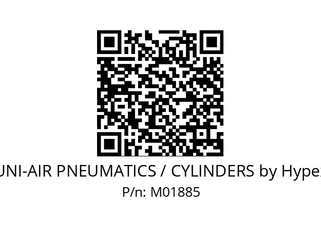   UNI-AIR PNEUMATICS / CYLINDERS by Hypex M01885