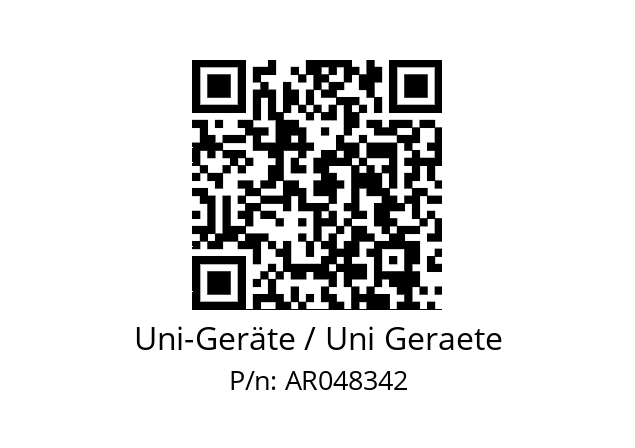   Uni-Geräte / Uni Geraete AR048342