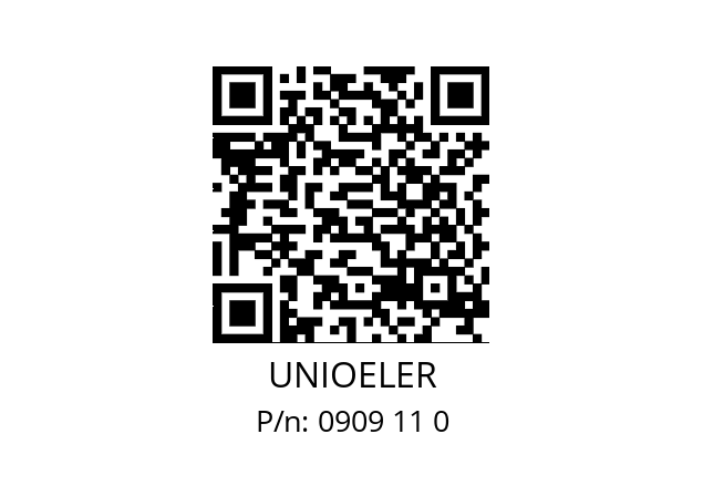   UNIOELER 0909 11 0