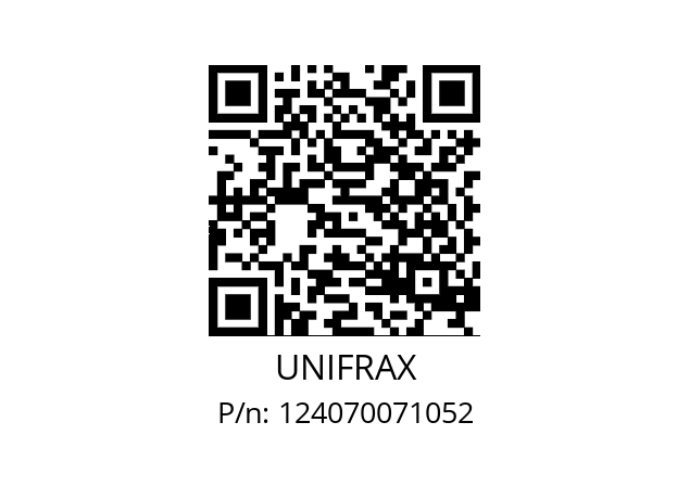   UNIFRAX 124070071052