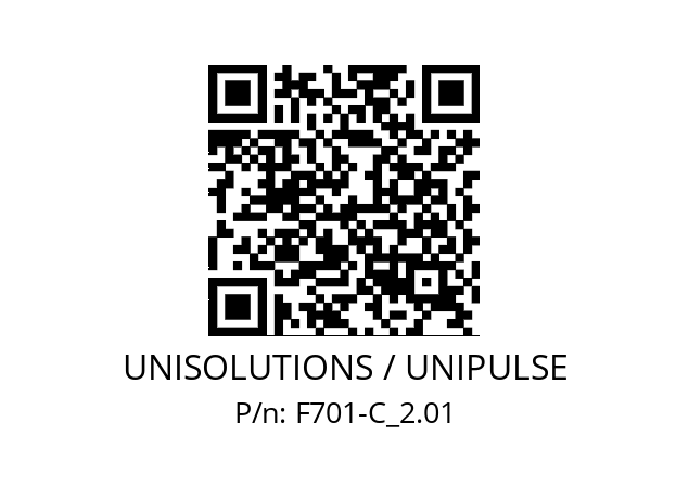   UNISOLUTIONS / UNIPULSE F701-C_2.01