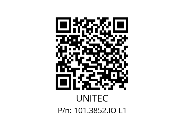   UNITEC 101.3852.IO L1