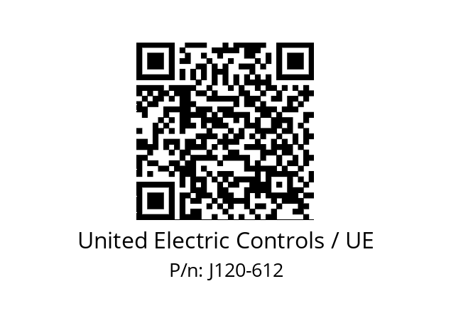   United Electric Controls / UE J120-612