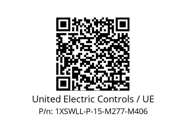   United Electric Controls / UE 1XSWLL-P-15-M277-M406