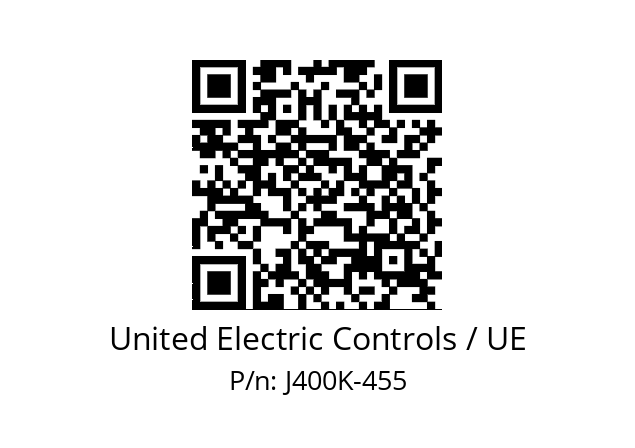   United Electric Controls / UE J400K-455