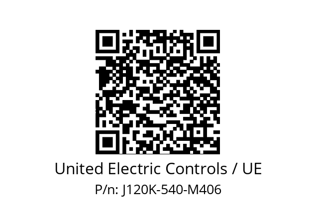   United Electric Controls / UE J120K-540-M406