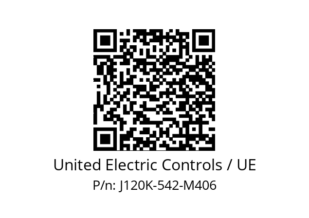   United Electric Controls / UE J120K-542-M406