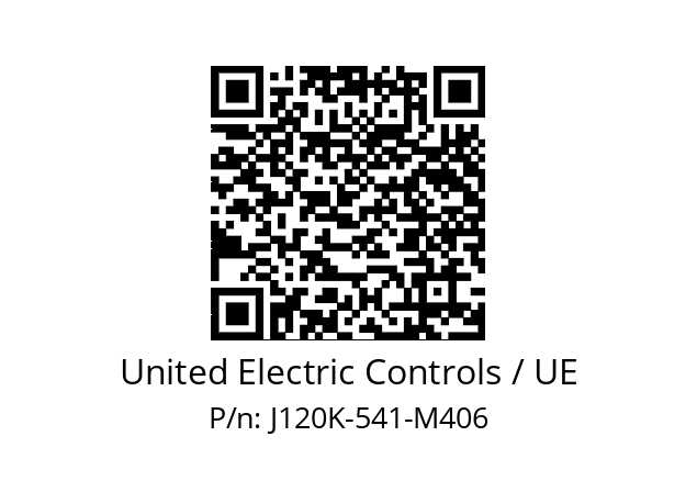   United Electric Controls / UE J120K-541-M406