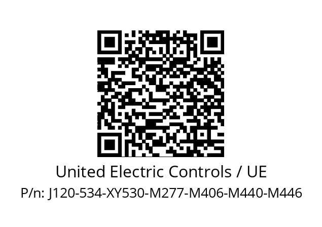   United Electric Controls / UE J120-534-XY530-M277-M406-M440-M446