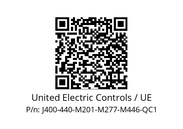   United Electric Controls / UE J400-440-M201-M277-M446-QC1