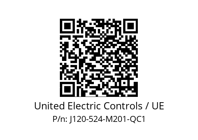   United Electric Controls / UE J120-524-M201-QC1