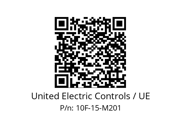   United Electric Controls / UE 10F-15-M201