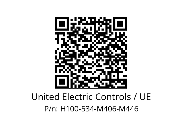   United Electric Controls / UE H100-534-M406-M446