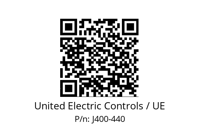   United Electric Controls / UE J400-440