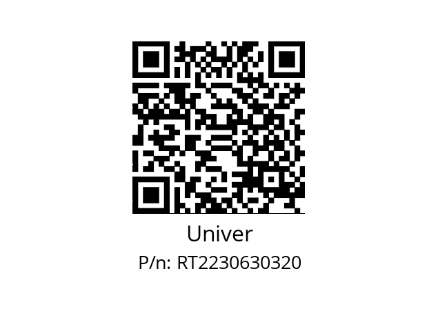   Univer RT2230630320