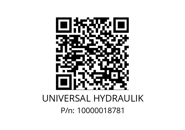   UNIVERSAL HYDRAULIK 10000018781