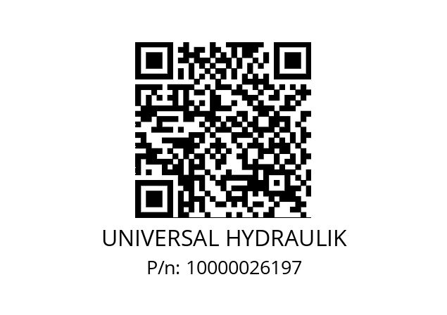   UNIVERSAL HYDRAULIK 10000026197