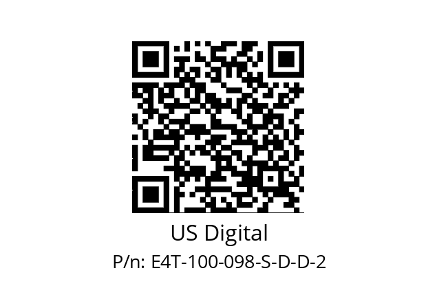   US Digital E4T-100-098-S-D-D-2