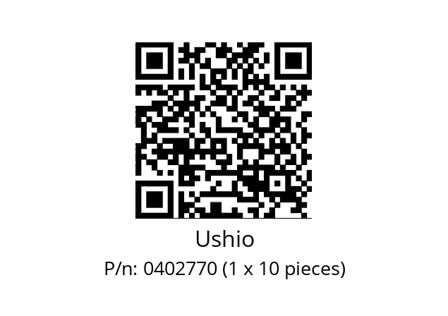   Ushio 0402770 (1 x 10 pieces)