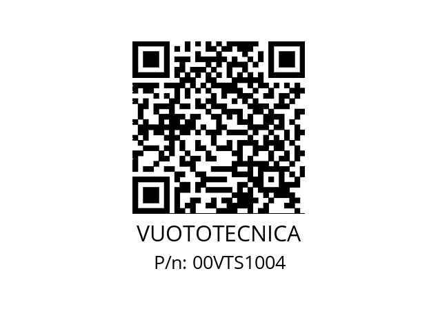   VUOTOTECNICA 00VTS1004