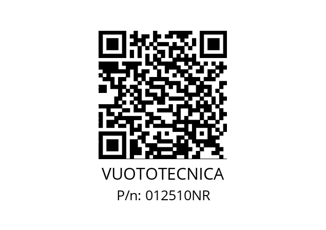   VUOTOTECNICA 012510NR