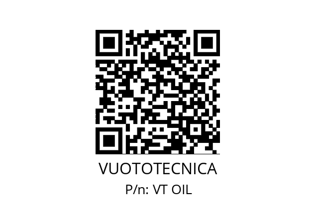   VUOTOTECNICA VT OIL