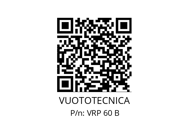   VUOTOTECNICA VRP 60 B