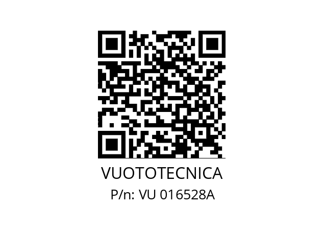   VUOTOTECNICA VU 016528A