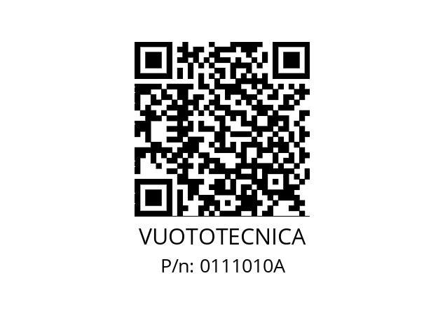   VUOTOTECNICA 0111010A