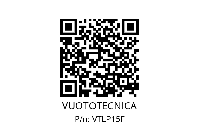   VUOTOTECNICA VTLP15F