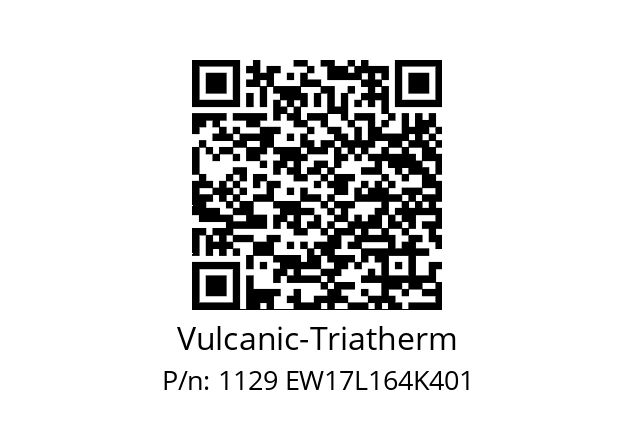   Vulcanic-Triatherm 1129 EW17L164K401