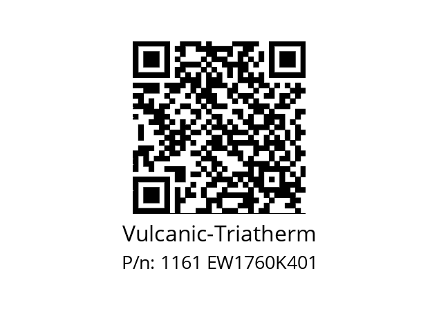   Vulcanic-Triatherm 1161 EW1760K401