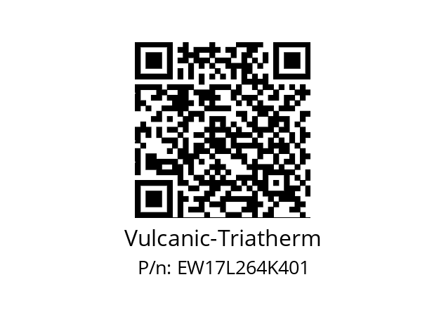   Vulcanic-Triatherm EW17L264K401