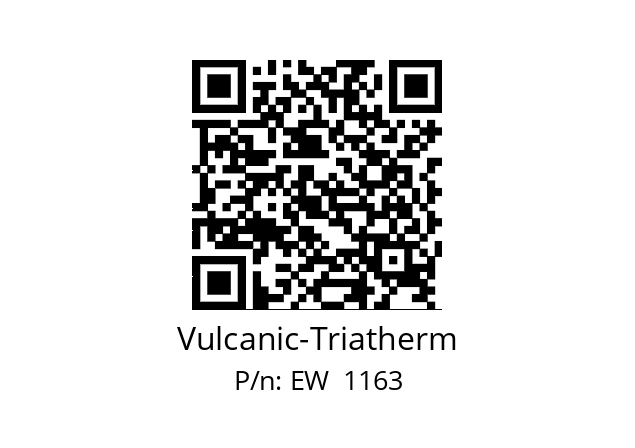   Vulcanic-Triatherm EW  1163