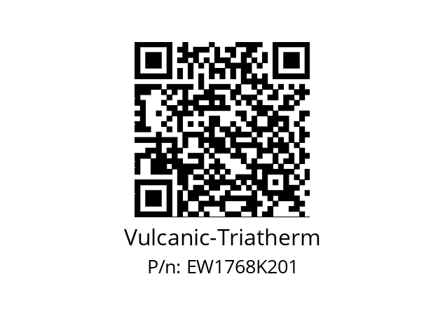   Vulcanic-Triatherm EW1768K201