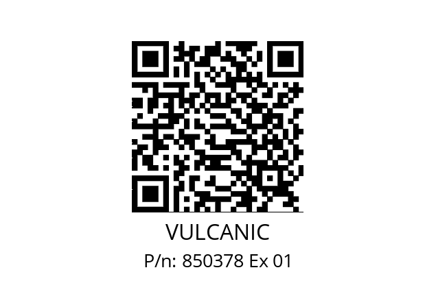   VULCANIC 850378 Ex 01