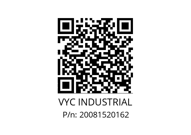   VYC INDUSTRIAL 20081520162