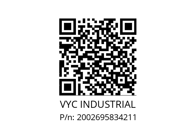   VYC INDUSTRIAL 2002695834211