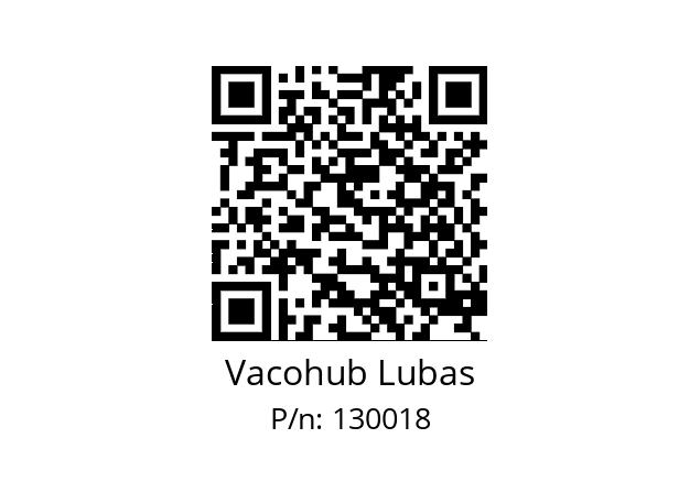   Vacohub Lubas 130018