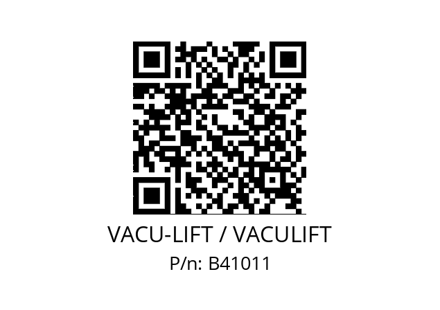   VACU-LIFT / VACULIFT B41011