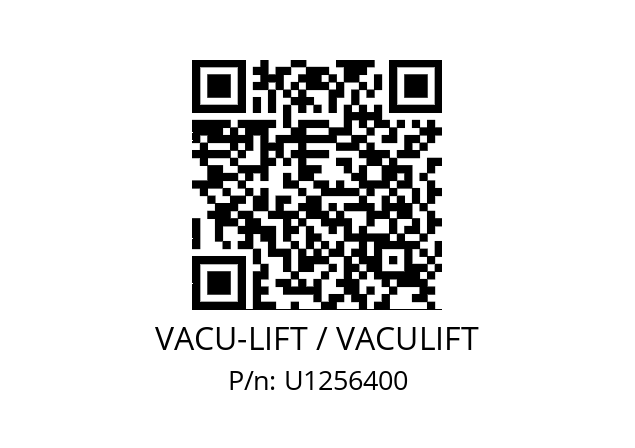   VACU-LIFT / VACULIFT U1256400