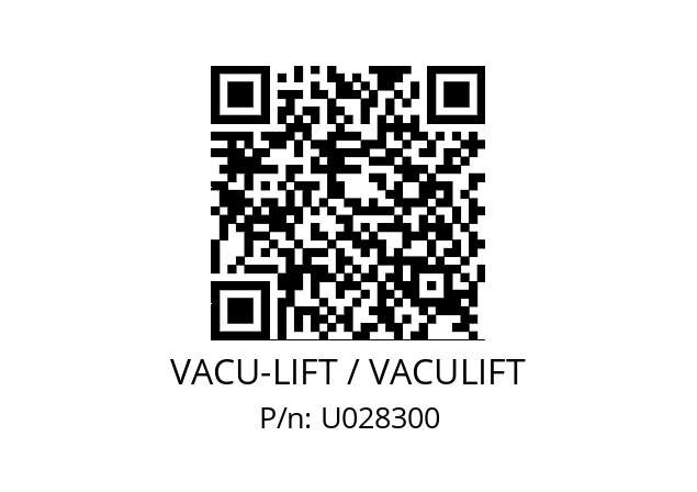   VACU-LIFT / VACULIFT U028300