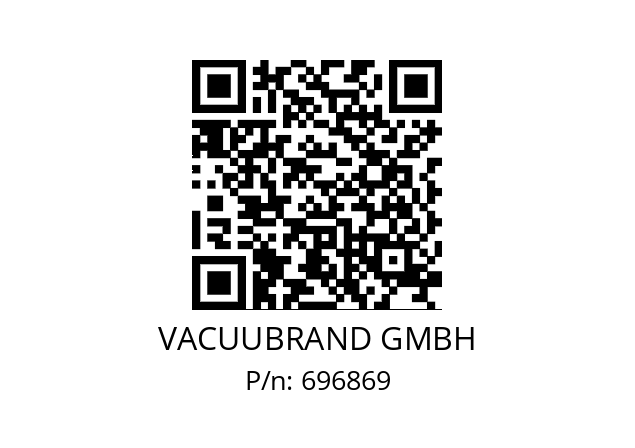   VACUUBRAND GMBH 696869