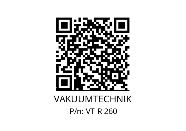   VAKUUMTECHNIK VT-R 260