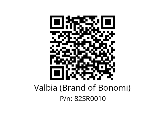   Valbia (Brand of Bonomi) 82SR0010