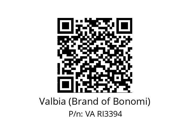   Valbia (Brand of Bonomi) VA RI3394