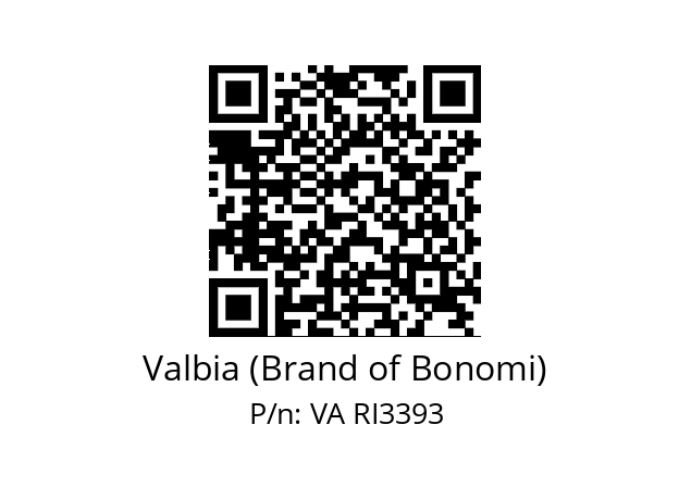   Valbia (Brand of Bonomi) VA RI3393