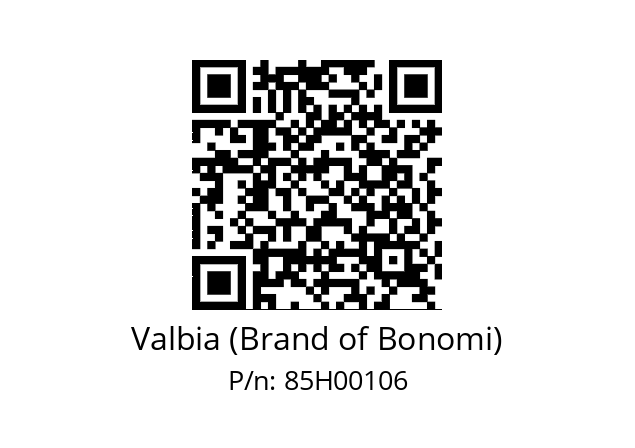   Valbia (Brand of Bonomi) 85H00106