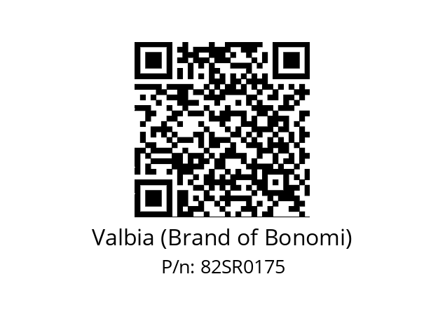   Valbia (Brand of Bonomi) 82SR0175